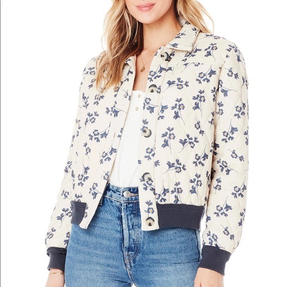 Salwater Luxe Jackets & Blazers - ~ Saltwater Luxe Floral Quilted Jacket, Small, NWT